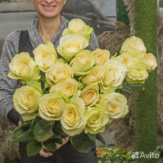 Цветы розы букет