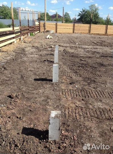 Железобетонные сваи под ключ установка