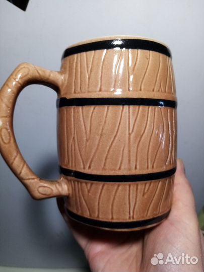 Кружка пивная керамика