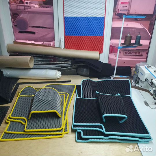 Коврики ева,eva,евро 3D- комплект в салон