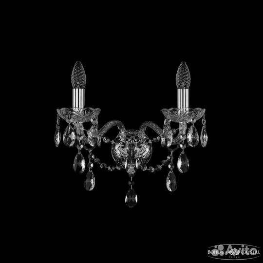 Bohemia Ivele Crystal 1415B/2/165 Ni 1415 светильн