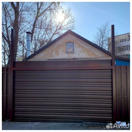 Ворота алютех роллетные