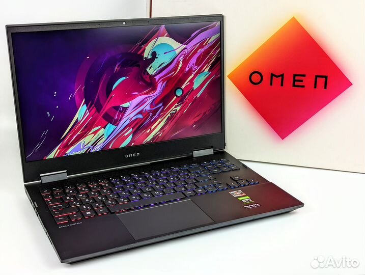 Игровой HP Omen RTX 3070/R7 5800H/16Gb/512Gb/144Hz