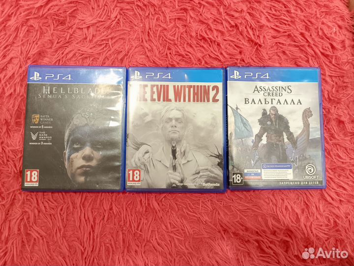 Продаю игры на ps4