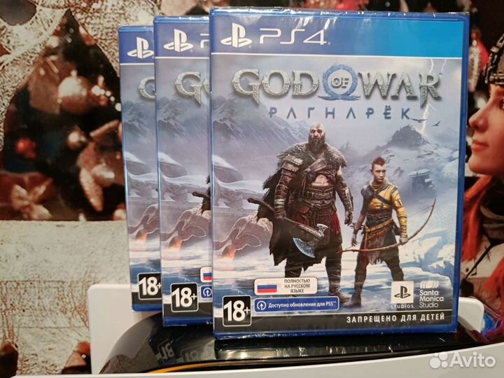 God of War Ragnarok PS4 Полностью на Русском