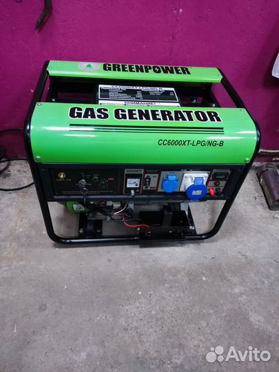 Газовый генератор Green Power cc6000xt