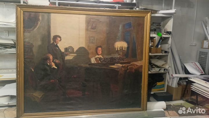 КартинаСССР холст масло