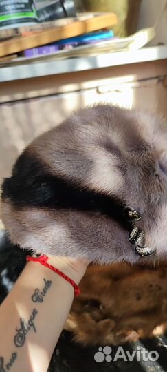 Шапка зимняя меховая женская