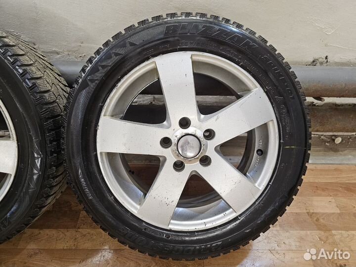 Диски с зимней резиной Bridgestone 205/55/R16