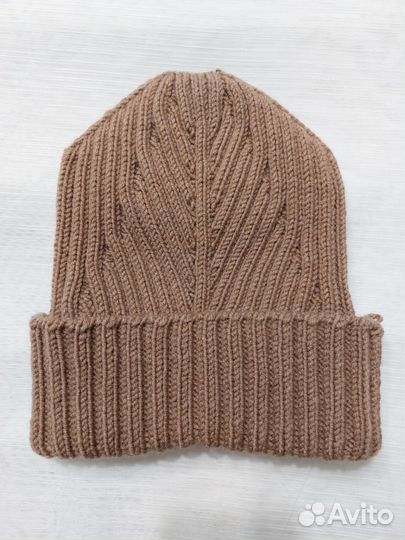 Шапка женская вязаная ручная работа