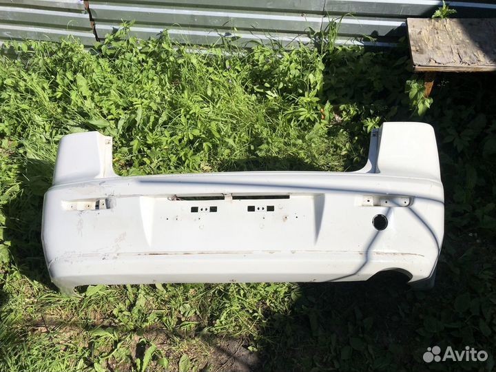 Задний бампер на mitsubishi lancer 10