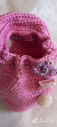 Детский рюкзачок, ручная работа, новый