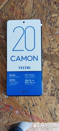 TECNO Camon 20, 8/256 ГБ