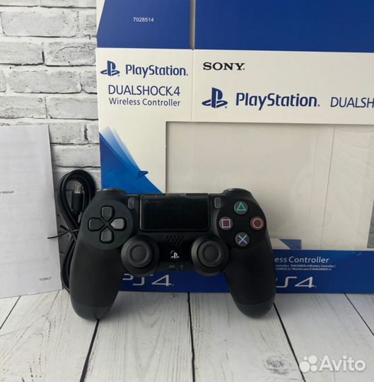 Джойстик для PS4 + кабель, Dualshock / Геймпад пс4