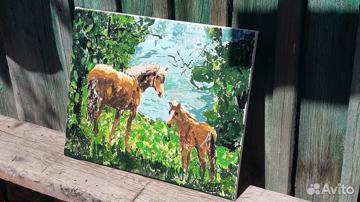 Картина маслом на холсте