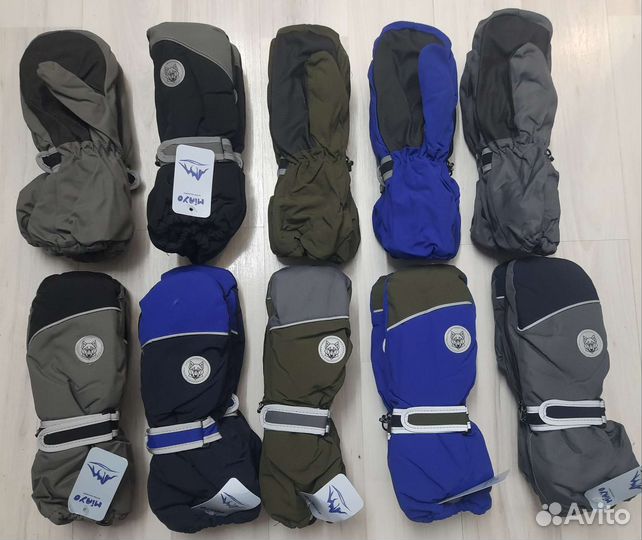 Варежки краги новые 6-8