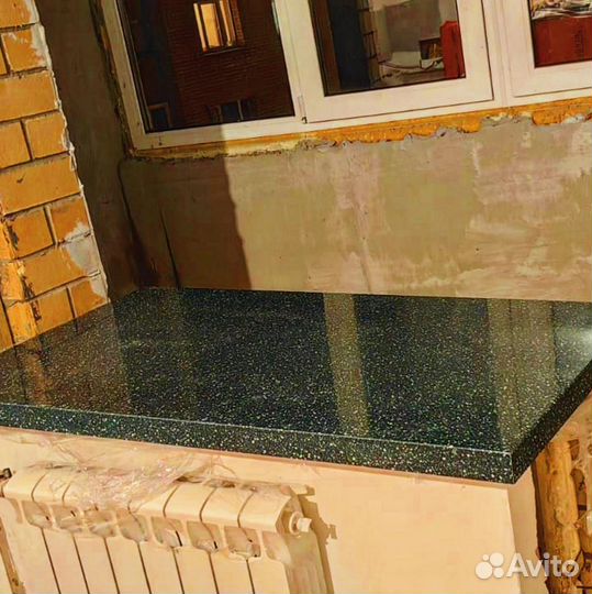 Столешница из камня (кварц, акрил)