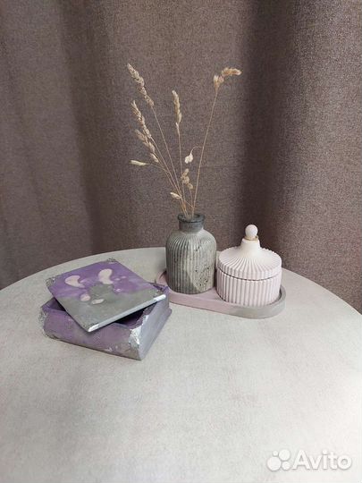 Шкатулки, подсвечники, подставки