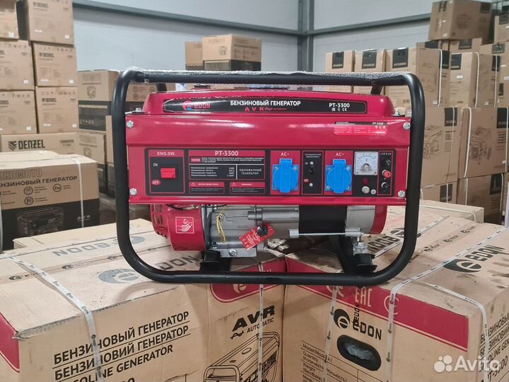 Бензиновый генератор Edon PT3300 3.0 кВт