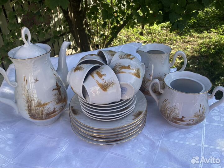 Сервиз чайно-кофейный 1979г