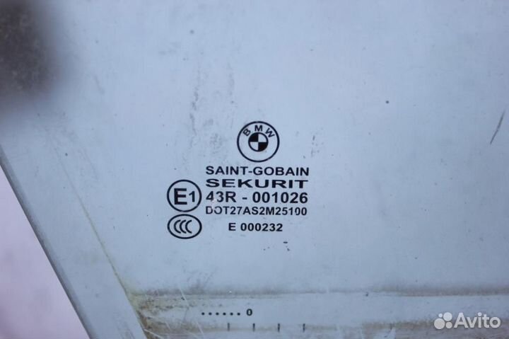Стекло двери передней правой Bmw 7 f03 2008-2015