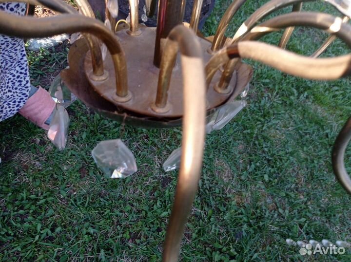 Люстра винтаж 50 годы