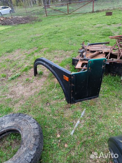 Крылья + подкрылки маз