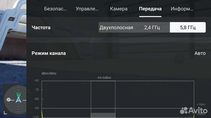 DJI RC, RC Pro, FCC, 5.8ghz