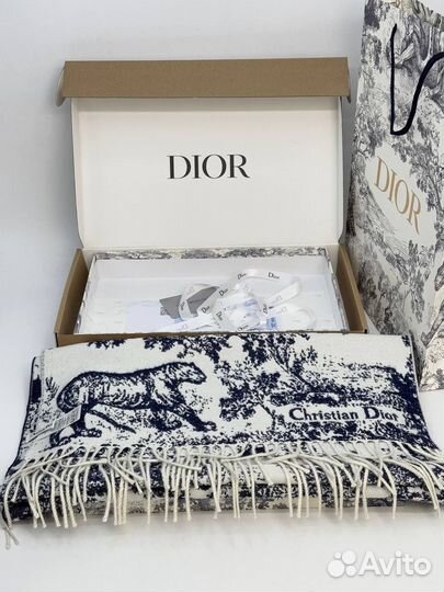 Christian Dior шарф кашемир 2 цвета