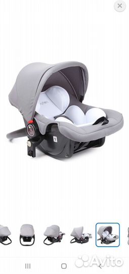 Автокресло 0+