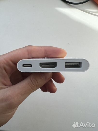 Разветвитель адаптер переходник apple оригинал