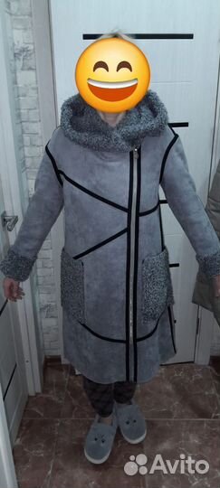 Дубленка женская 46 48 новая
