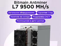 Асик Antminer L7 9500 mh