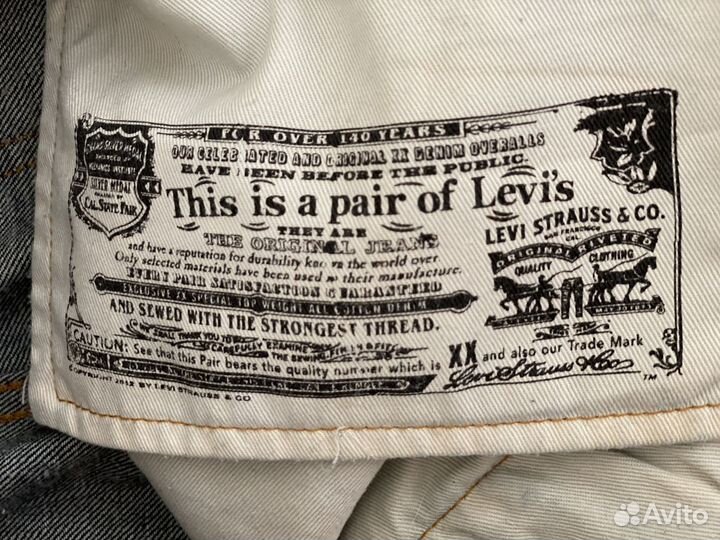 Мужские джинсы levis 501