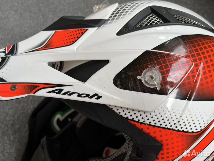 Airoh Aviator Carbon 2.2 кроссовый мотошлем L XL