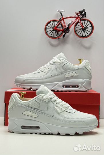 Кроссовки nike air max 90 белые