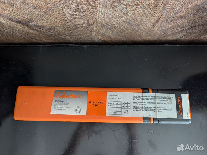 Электроды сварочные selectarc 29/9