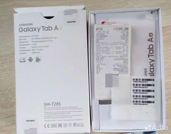 Samsung galaxy таб А6 (оригинал)