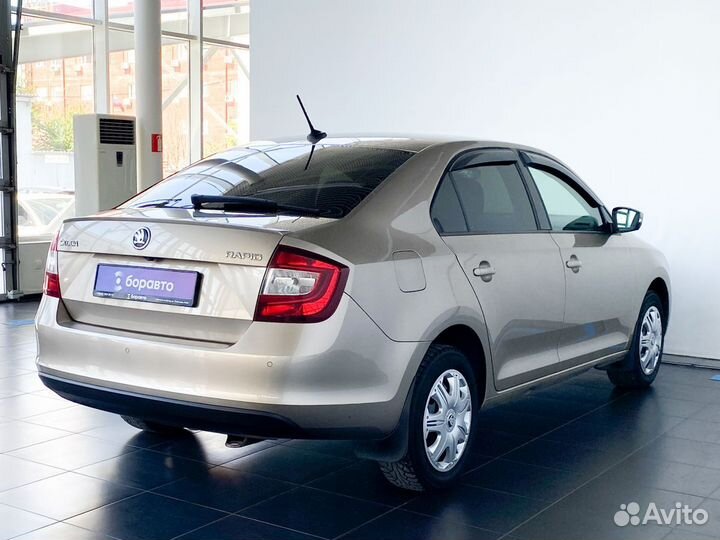 Skoda Rapid 1.4 AMT, 2018, 160 225 км