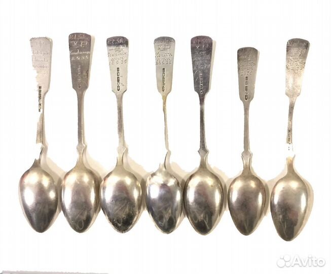 Ложки чайные орг. Шюцкор, наградные,серебро,1930-е