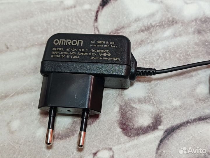 Блок питания тонометра Omron 6V 500mA