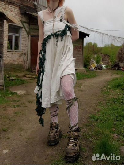 Дизайнерское креативное платье SS23