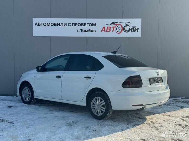 Volkswagen Polo 1.6 МТ, 2018, 150 000 км