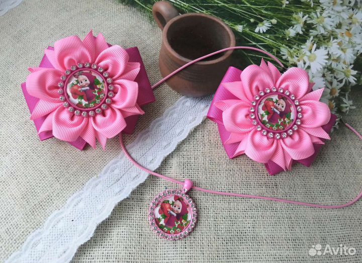 Бантики для волос