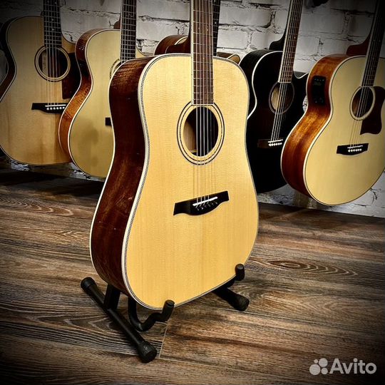 Акустическая гитара с кейсом Parkwood P610