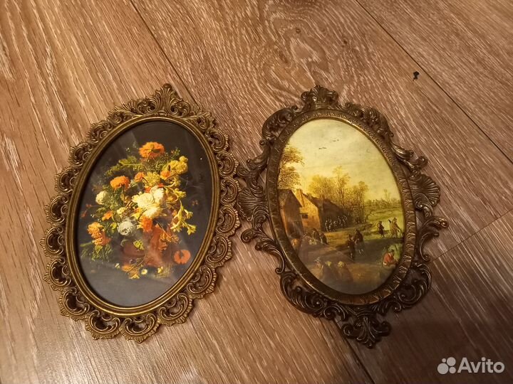 Бронзовые рамки антиквариат из Германии