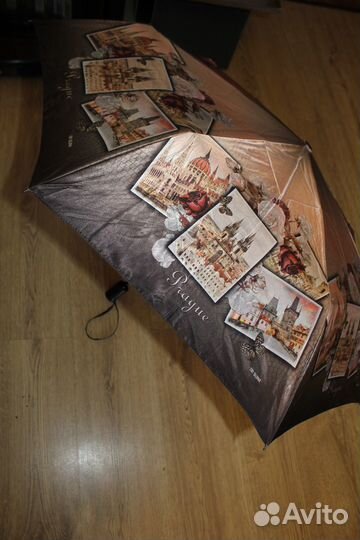 Зонтик женский складной, TRI slona, полуавтомат