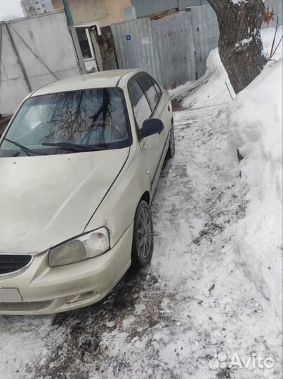 Hyundai Accent 1.5 МТ, 2007, битый, 370 000 км