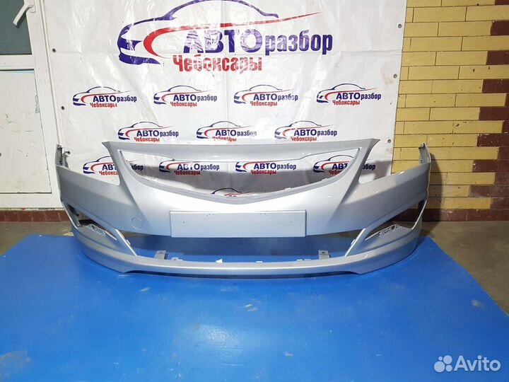 Бампер передний задний Hyundai Solaris 14-2017г