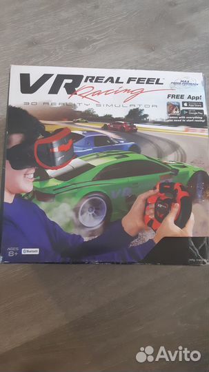Виртуальные очки VR с игрой и контроллером Real Fe